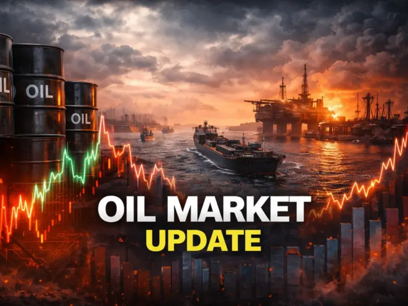 Oil Market Today: Brent Crude Falls to $94.75, WTI Slides to $94.41 on Hopes of Strait of Hormuz Reopening; Prices Crash 16% Amid Two-Week Ceasefire With Iran