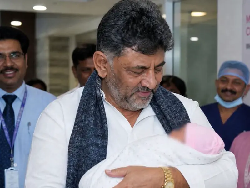 Tejasvi Surya congratulates DK Shivakumar on becoming grandfather, commends public duty