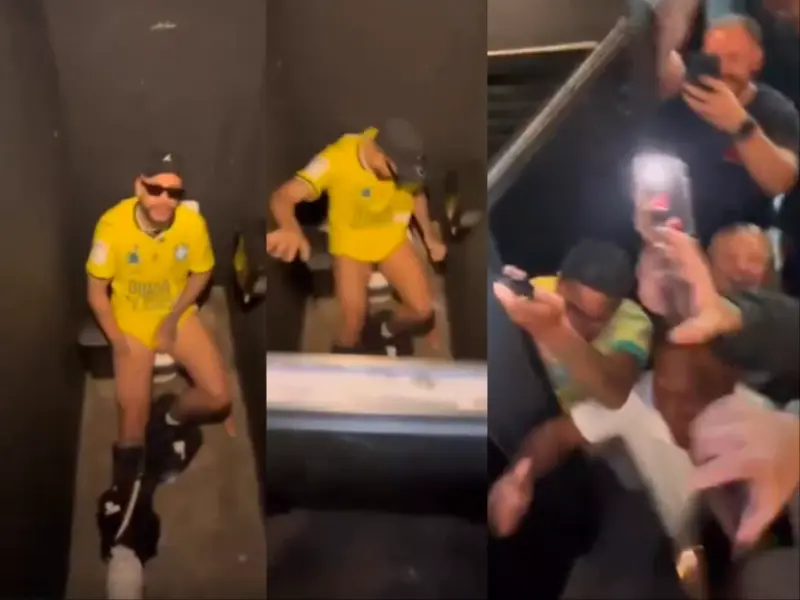 Neymar Mobbed by Crazy Fans Outside Toilet After FIFA World Cup 2026 Brazil Squad Selection - WATCH Viral Video