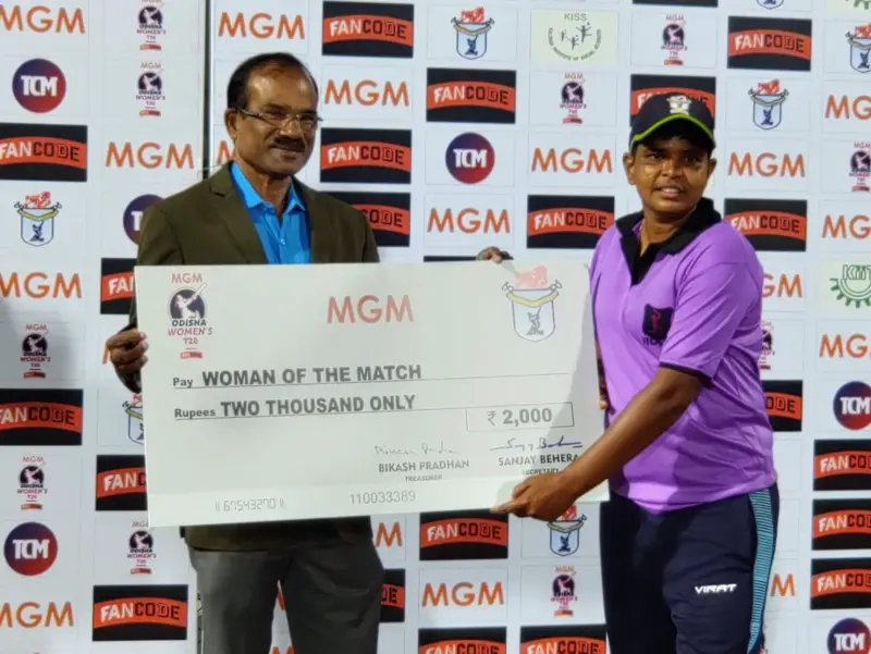ଏମ୍ଜିଏମ୍ ମହିଳା ଟି୨୦ ଲିଗ: ଓଡ଼ିଶା ଭାଓଲେଟ, ଗ୍ରୀନ ବିଜୟୀ
