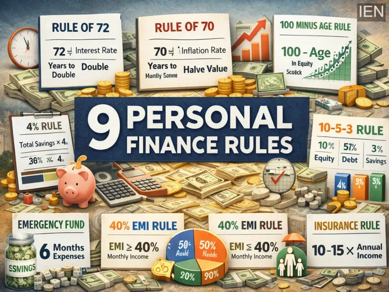Beyond Rule of 72: 9 Powerful Money Rules That Can Help Grow Your Wealth Faster