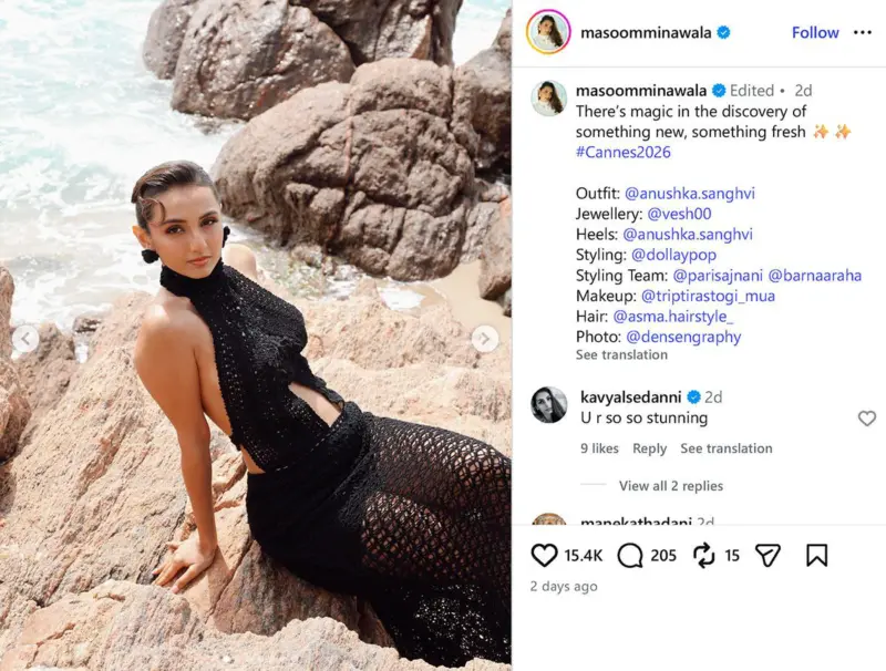 Masoom, Ishita, Farhana Woo Cannes