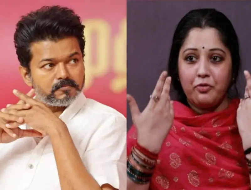 "என்னை தவெக-வில் சேர்த்துக்கோங்க விஜய் அண்ணா" வாழ்த்து மழையோடு கோரிக்கை வைத்த விஜயலட்சுமி..!!