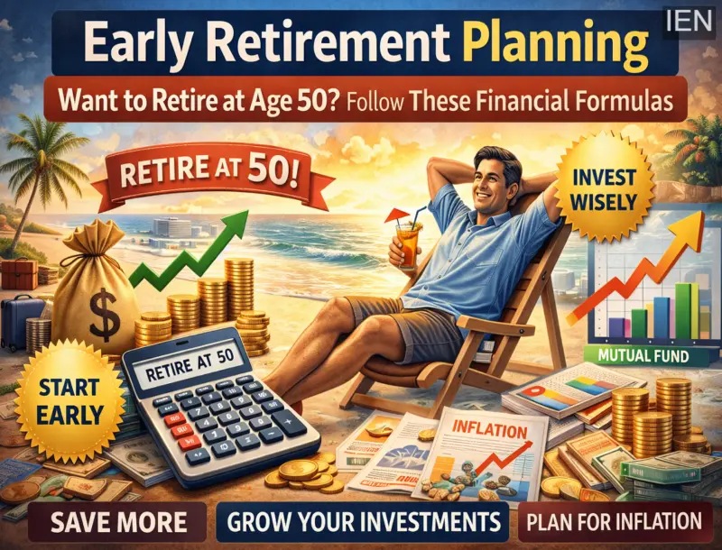 Early Retirement Planning: Want to Retire at 50? Know These Key Financial Formulas to Build a Strong Fund