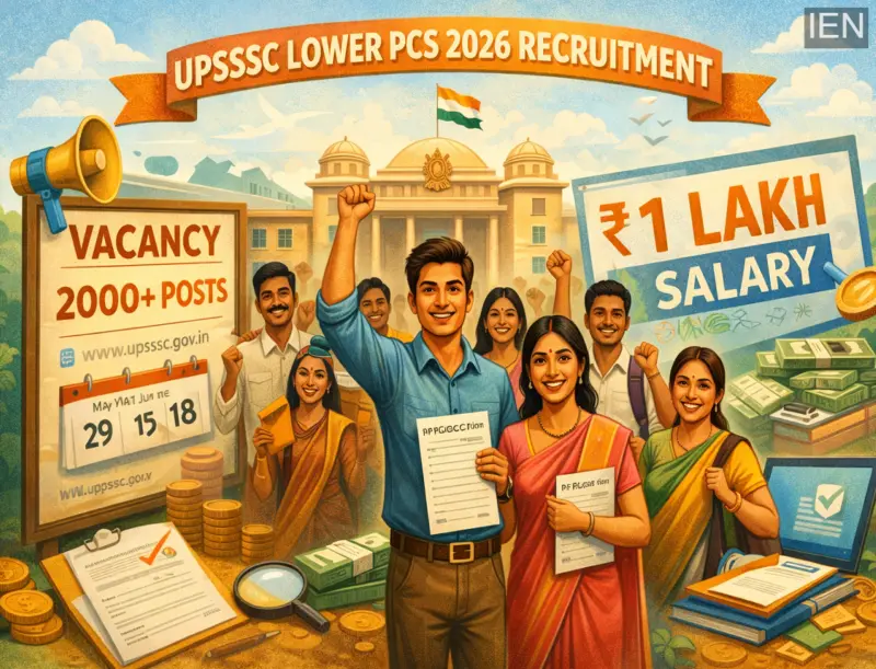 UPSSSC Lower PCS 2026 Recruitment: Over 2,200 Government Jobs Announced, Salary Up to ₹1.12 Lakh