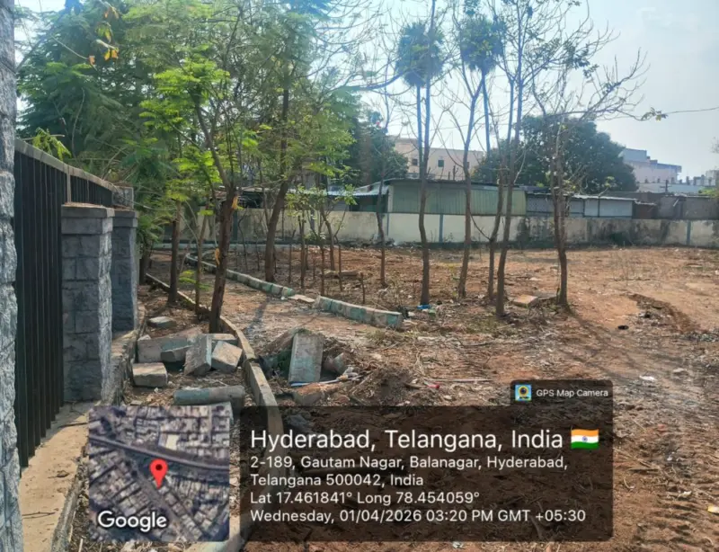 HYDRAA saves 968 sq yard park in Balanagar