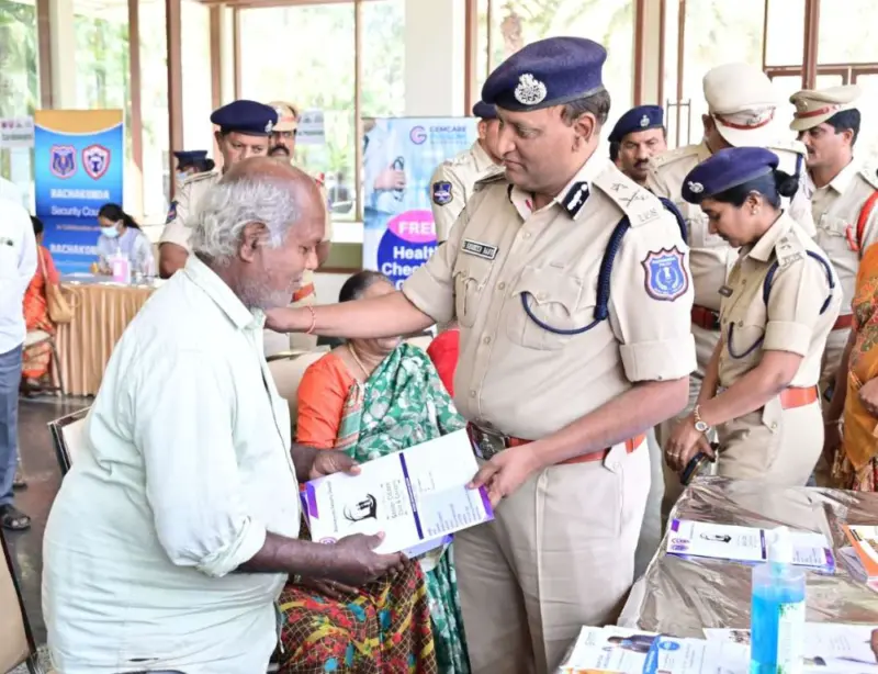 Rachakonda Police launch free medical camp for senior citizens
