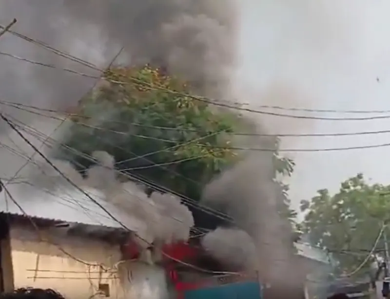 Fire breaks out at Kishanbagh furniture unit