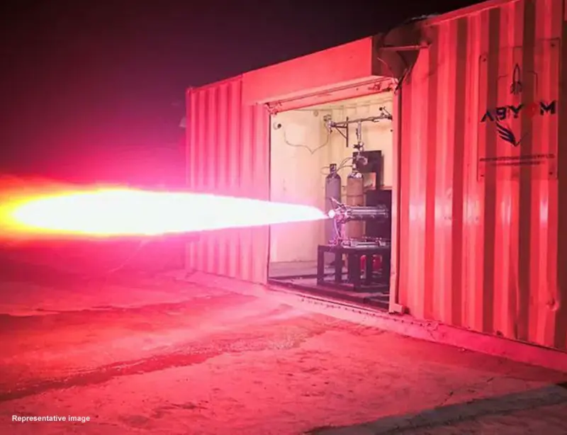 Hyderabad Startup Tests Rocket Engine for Reusable Launches
