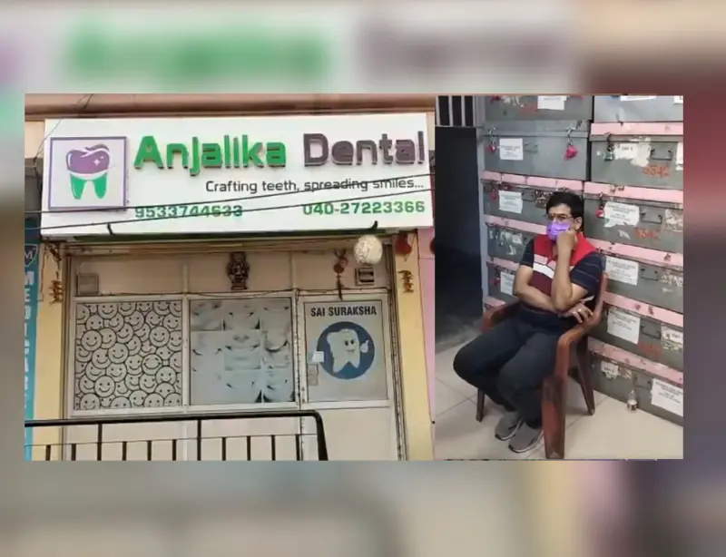 Malkajgiri SOT Raid Uncovers Fake Dentist, Man Taken Into Custody
