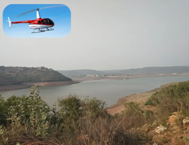 Telangana's Somasila-Srisailam helicopter tour plans
