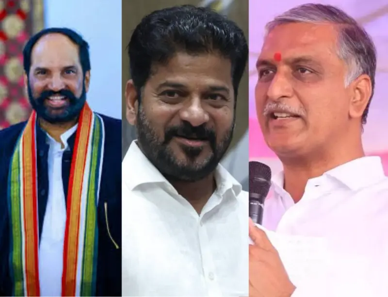 Harish Rao slams Revanth, Uttam over Krishna water share