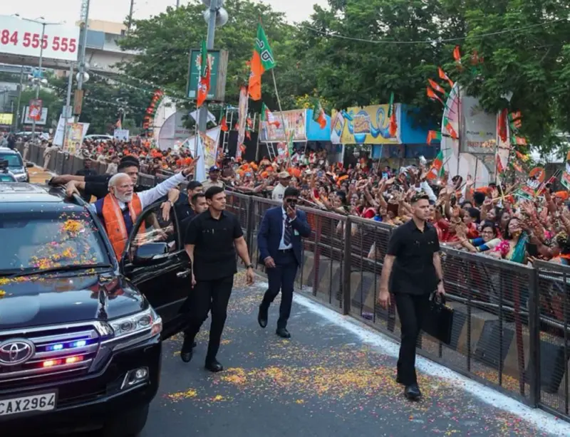 PM Modi's Road Convoy Leads to Heavy Traffic Restrictions in Hyderabad