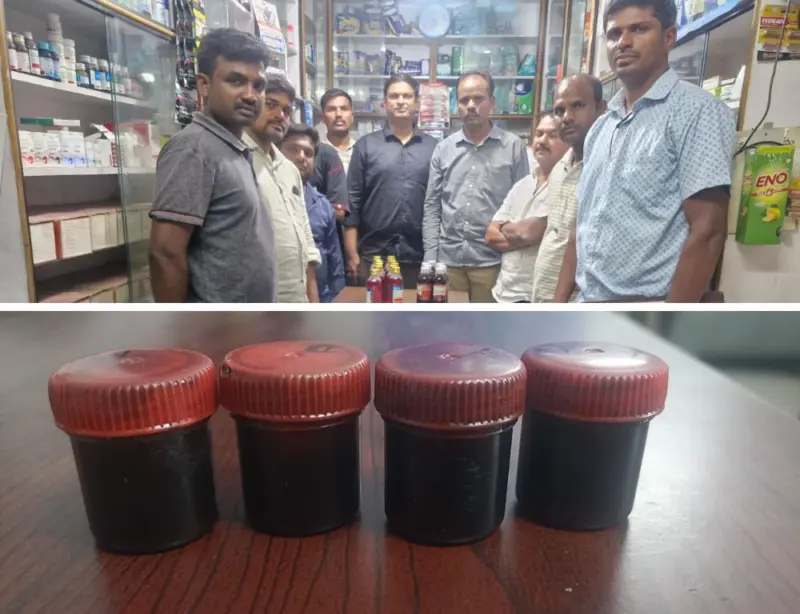 Ranga Reddy Enforcement Seizes Hashish Oil, Arrests Two
