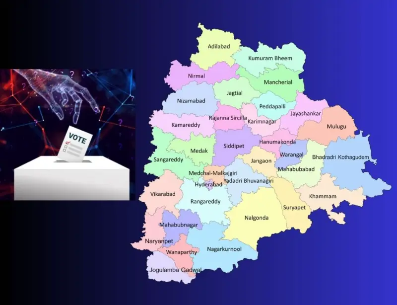 Hyderabad lags as Telangana voter mapping nears 51%
