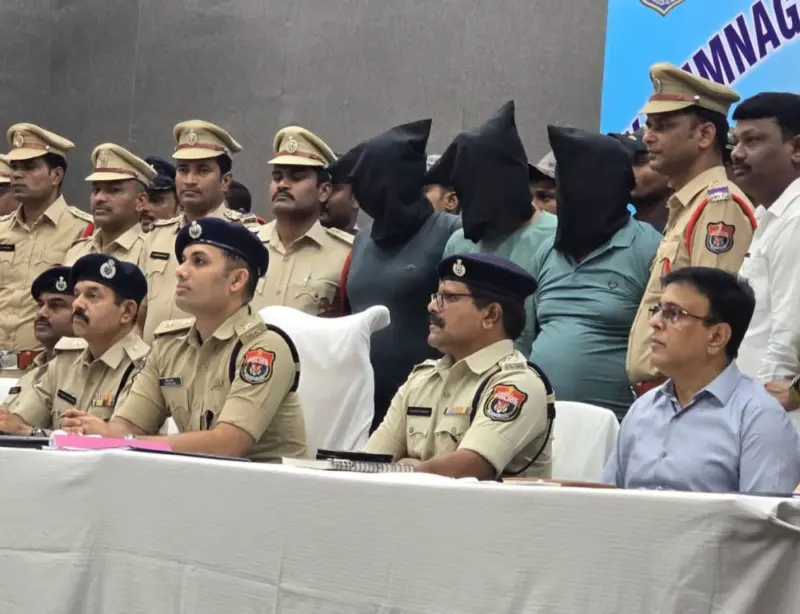 Karimnagar police crack interstate jewellery robbery network