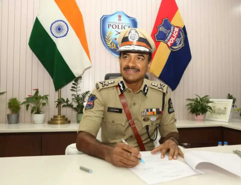 C.V. Anand appointed Telangana DGP, succeeds as head of police force