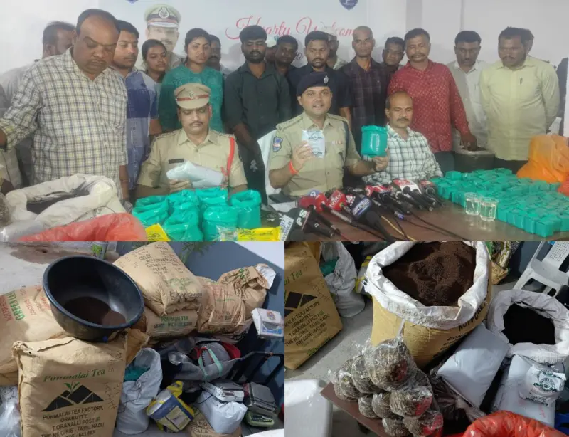 Tea adulteration racket busted in Hyderabad; 10 arrested