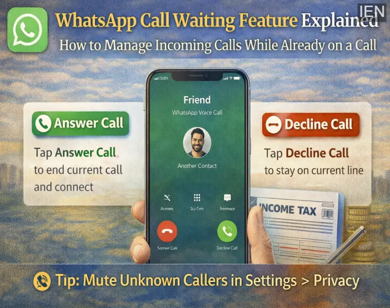 WhatsApp Call Waiting Feature Explained: How to Manage Incoming Calls While Already on a Call