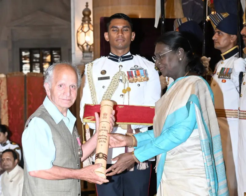 Prof Shafi Shauq Receives Padma Shri, Brij Lal Bhat To Be Honoured In Next Ceremony