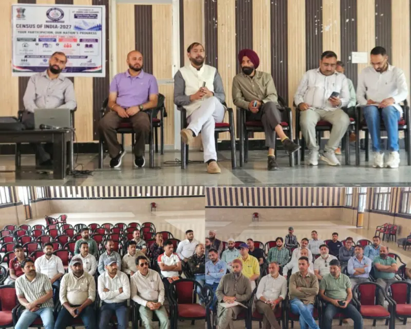 3-Day Training Programme begins for Field Trainers at Bhaderwah