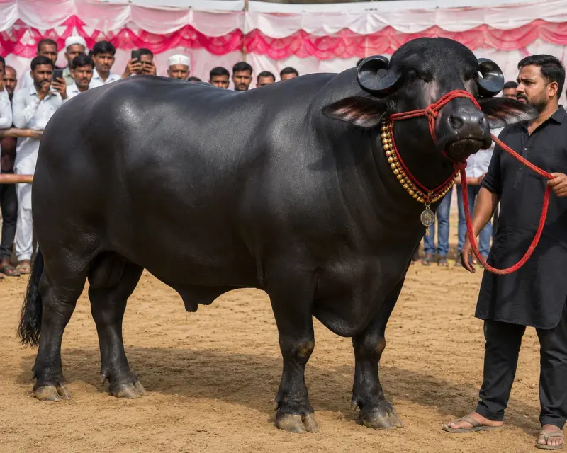 Baahubali Buffalo becomes star attraction at Hapur cattle fair ahead of Bakri Eid; Read luxurious lifestyle of Rs 31 lakh buffalo