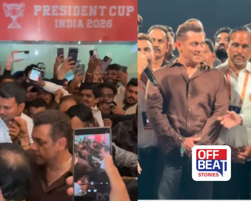 ભીડમાં ફસાયા 'ભાઈજાન'!: થાણેમાં સલમાન ખાનની એક ઝલક માટે અંધાધૂંધી, સુરક્ષા ટીમે ધક્કા મારીને મુશ્કેલીથી કર્યો બચાવ
