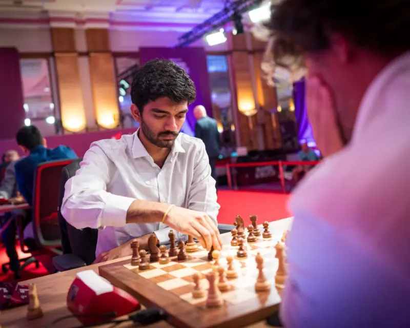 D Gukesh Returns To Form; Beats Fabiano Caruana To Tie For Fourth At Super Rapid and Blitz 2026