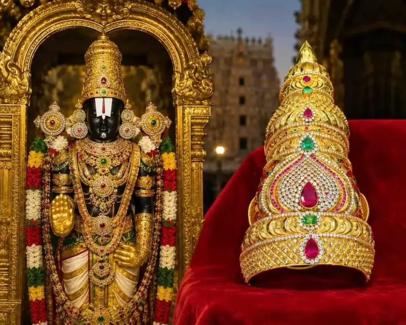 వెంకన్న కిరీటం.. తాకట్టుకు ఎలా చేరిందేమీ?