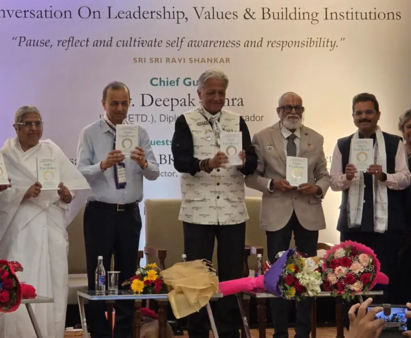 Reliance Jio CFO Rajneesh Jain Launches Book on Leadership, Faith and Life Lessons