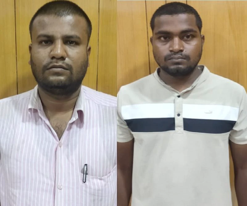 ವಿಜಯಪುರ: ಲೋಕಾಯುಕ್ತ ಪೊಲೀಸರ ಬಲೆಗೆ ಬಿದ್ದ ಸರ್ವೆಯರ್ ಹಾಗೂ ಖಾಸಗಿ ವ್ಯಕ್ತಿ