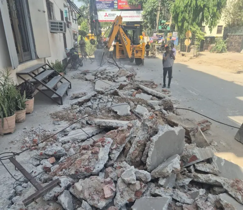 216 km of road reclaimed in encroachment crackdown in Gurugram