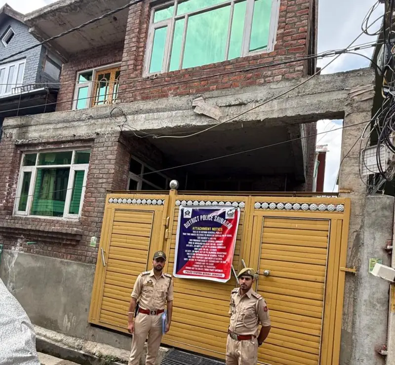 Srinagar Police Attach Properties Worth Rs 2 Crore of Alleged Drug Peddlers Under NDPS Act