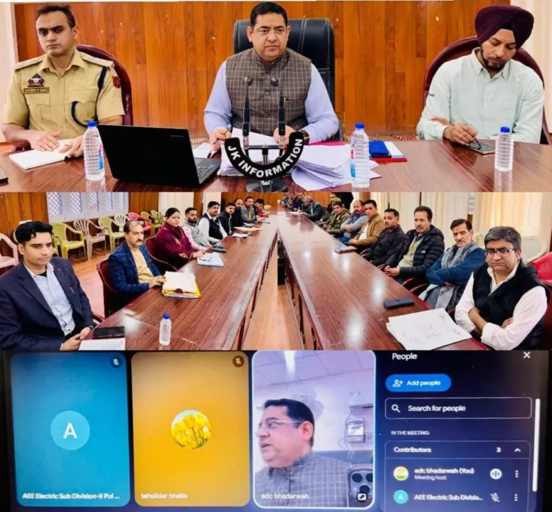 Preparations for Baisakhi Festival reviewed at Bhaderwah