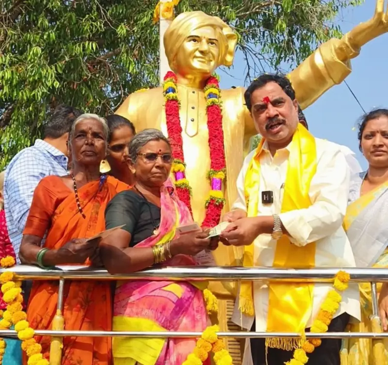 ఎన్టీఆర్ స్ఫూర్తితో రాష్ట్రంలో పెన్షన్ల పండుగ.. ఎమ్మెల్యే సురేంద్రబాబు