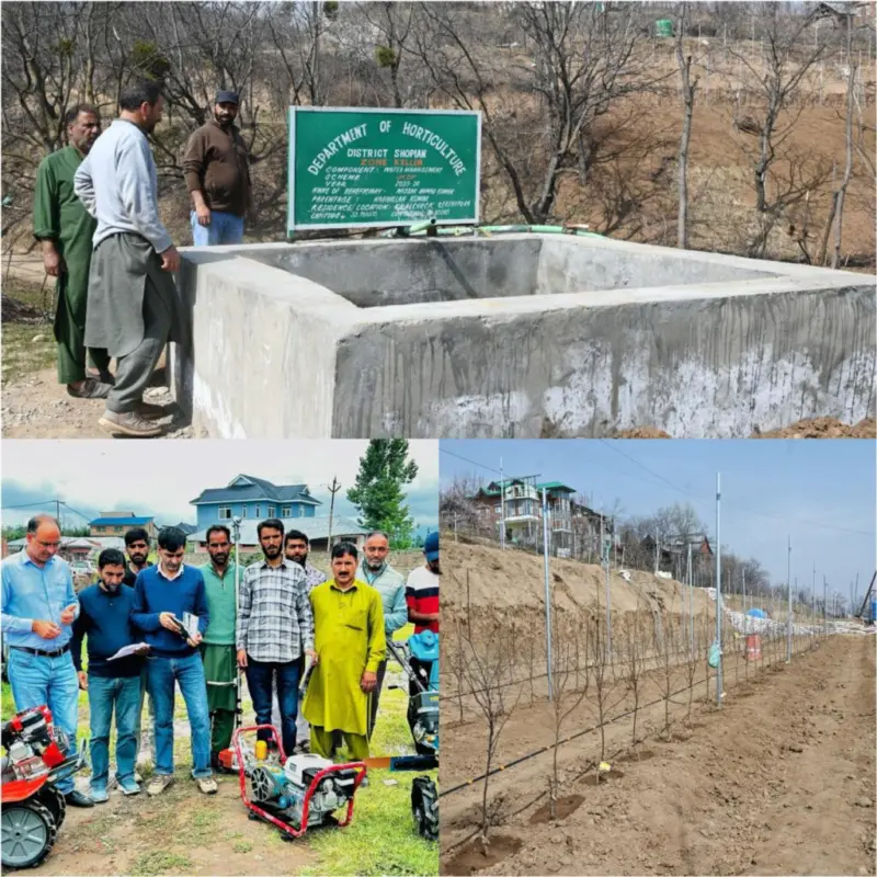 Horticulture Department Shopian gives major push towards Farm mechanization & High-Density plantation during FY 2025-26