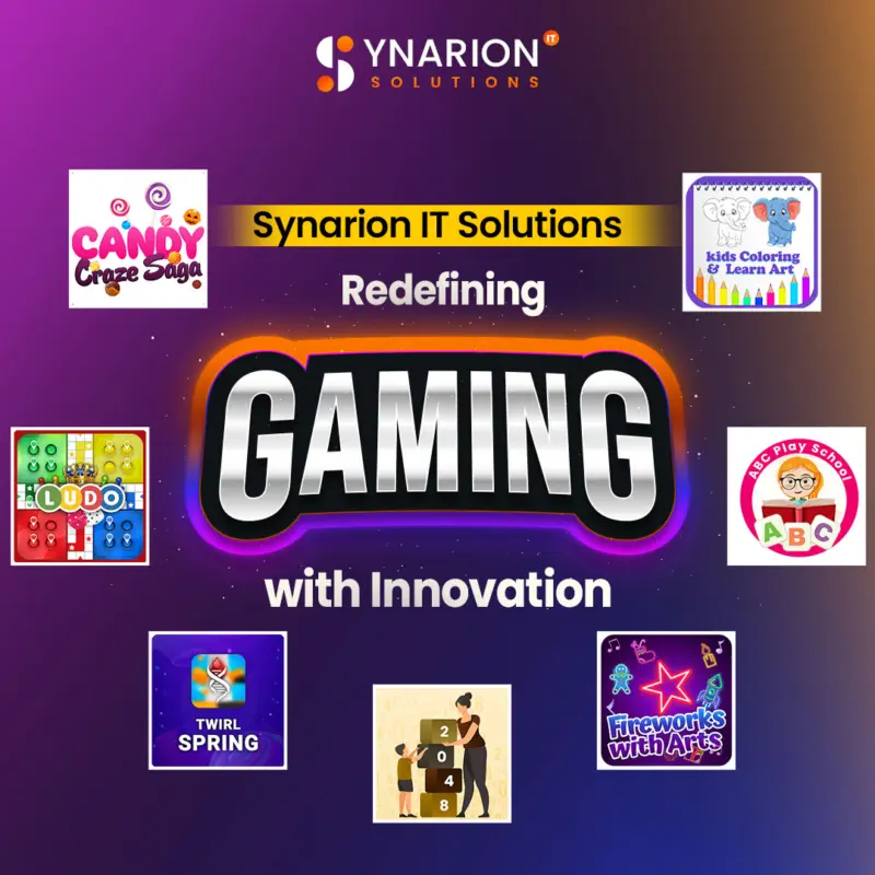 Synarion IT Solutions: Emerging Game Development Company Redefining the Gaming Industry