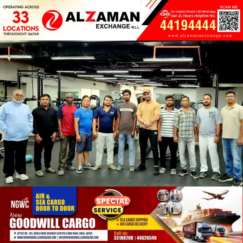 ന്യൂ ഗുഡ്‌വില്‍ കാര്‍ഗോയും റോക്കാ പവര്‍ ജിംയും ചേര്‍ന്ന് ലേബര്‍ ഡേ വെല്‍നെസ് പ്രോഗ്രാം സംഘടിപ്പിച്ചു