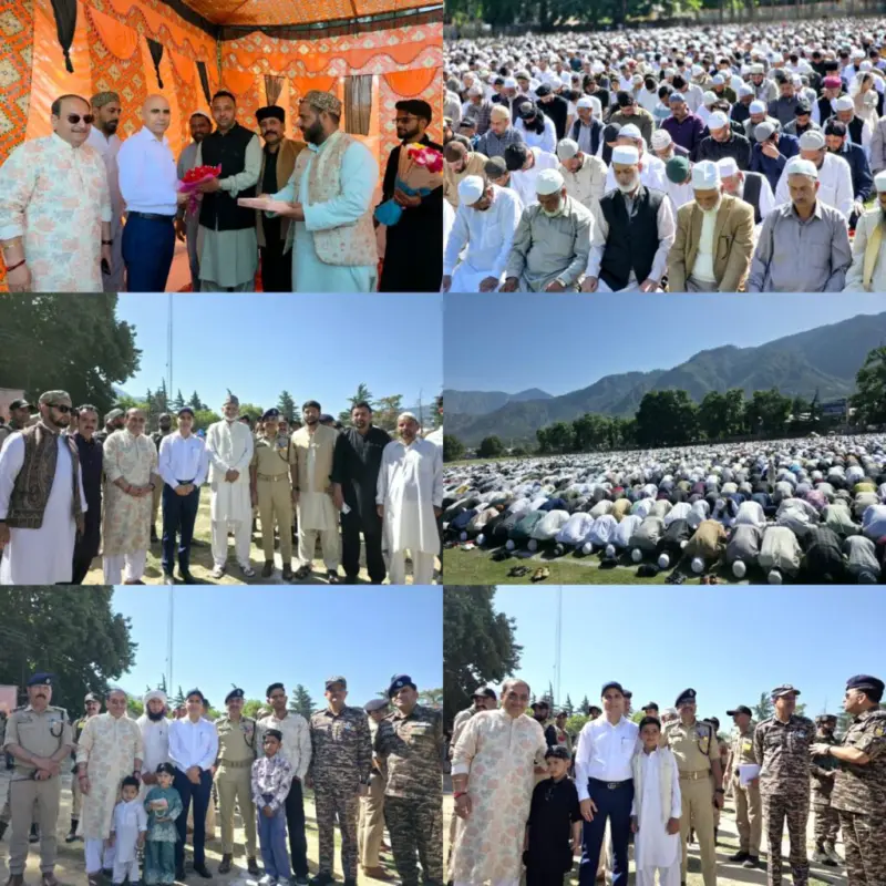 People of Kishtwar celebrate Eid-ul-Azha with religious fervor and enthusiasm