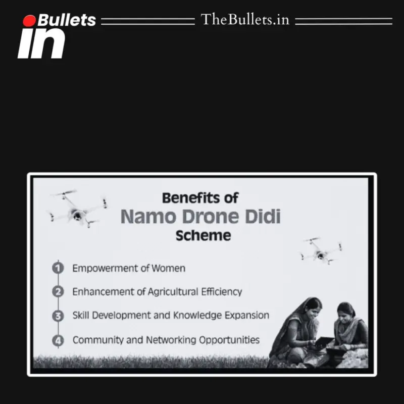 Karnataka Leads in Training Women Drone Pilots Under Namo Drone Didi Yojana | BulletsIn