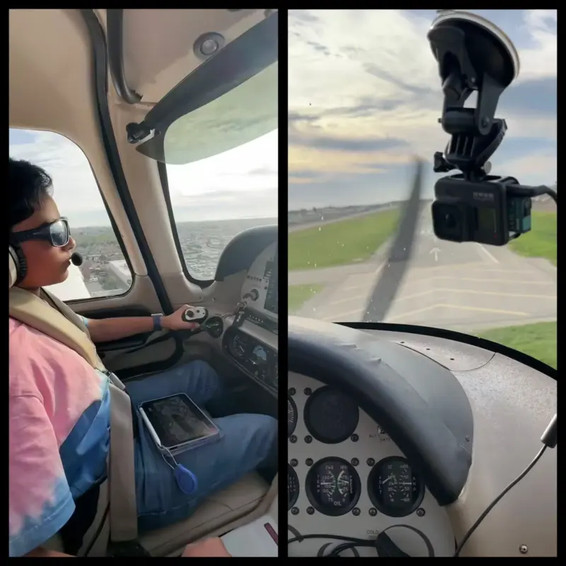11-year-old Indian pilot-in-training wows internet with smooth touch-and-go landing