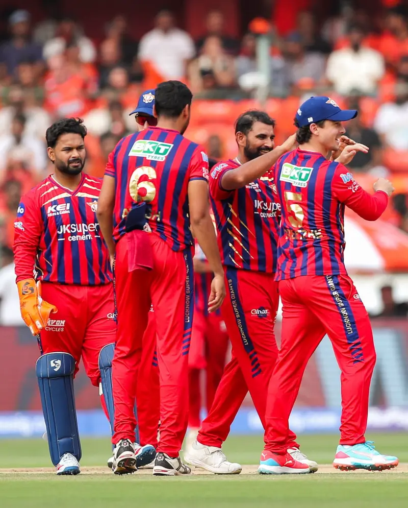 IPL 2026 : शमी, पंत लखनऊचे तारणहार! संघर्षानंतर हैदराबादवर ५ गडी राखून सरशी; हंगामातील पहिला विजय