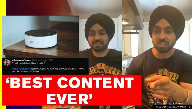 Netizens Can't Stop Laughing After Watching Diljit Dosanjh's Argument With Amazon Alexa