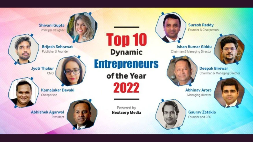 Top 10 dynamic entrepreneurs of 2022 People News Time
