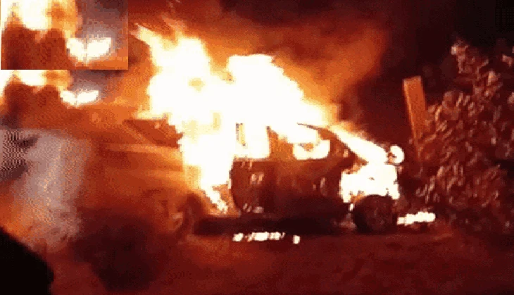 Rajasthan: Man burnt alive in car accident People News Time
