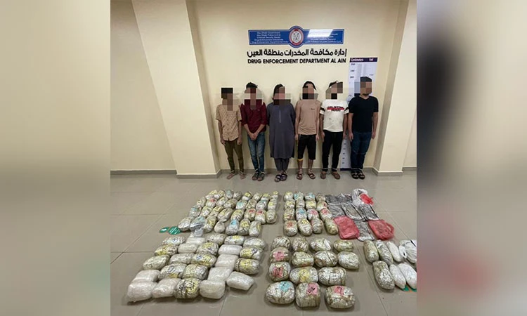 Abu Dhabi Police thwart attempt to traffic 107kgs of crystal and hashish People News Time
