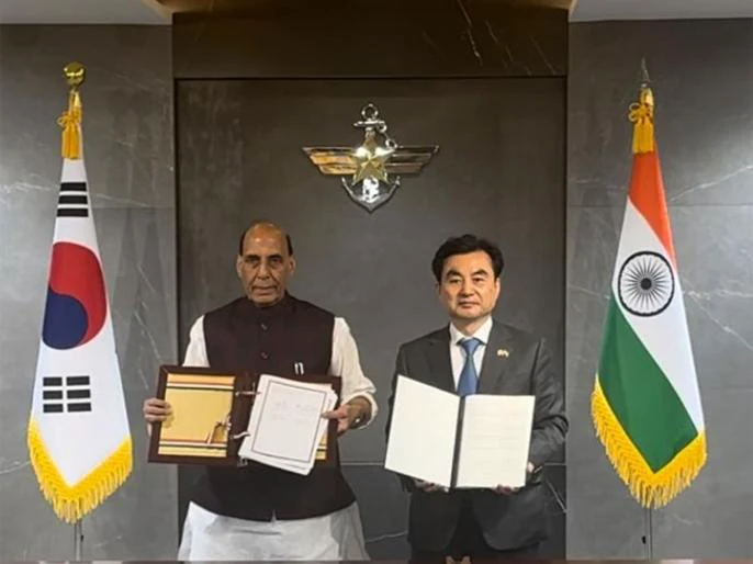 India-South Korea seal strategic defence MoU on cybersecurity, information sharing, during Rajnath Singh's Seoul visit