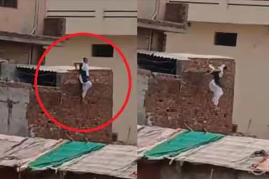 महिला ने अजनबी के साथ होटल की छत से छलांग लगाई, पति ने पुलिस बुलाई, फिर…. महिला ने अजनबी के साथ होटल की छत से छलांग लगाई, पति ने पुलिस बुलाई, फिर….