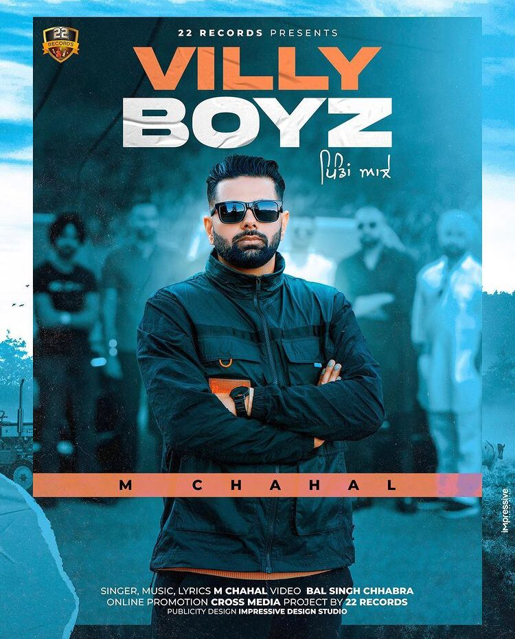 Singer M Chahal releases new track ‘Villy Boyz’