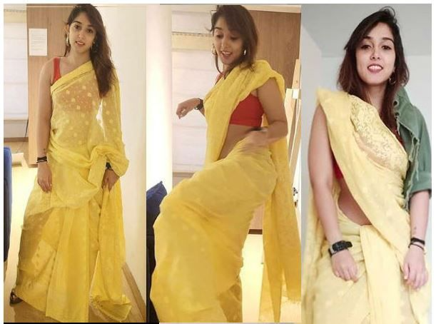 aamir-khan-s-daughter-ira-Khan-shares-photos-on-social-media-in-yellow-saree aamir-khan-s-daughter-ira-Khan-shares-photos-on-social-media-in-yellow-saree